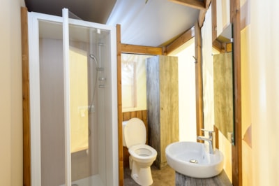 Cabin Uther Confort - 22m² (2 bedrooms) + semi-covered terrace — 6