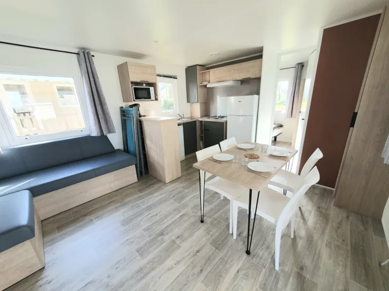 Mobil-Home Morgane Premium 33M² (2 Chambres) + Terrasse Couverte