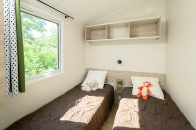 Mobile-home Yvain Confort 27m² (2 bedrooms) + sheltered terrace + TV — 5