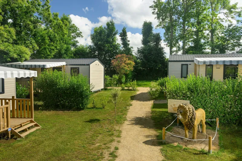 Mobil-Home Yvain Confort 27M² (2 Chambres) + Terrasse Couverte + Tv / Zone Piétonne