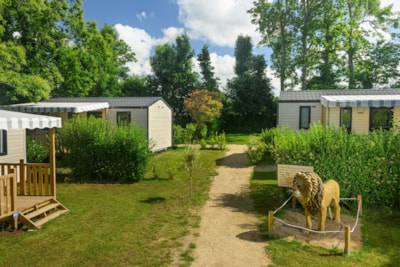 Mobile-home Yvain Confort 27m² (2 bedrooms) + sheltered terrace + TV — 7