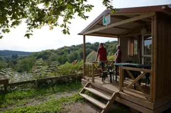 Mietunterkunft - Hütte Nemo 4 - Camping LA FOUGERAIE