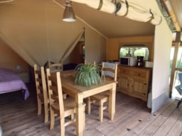 Mietunterkunft - Große Lodge Natur Und Luxus 2017 - Camping LA FOUGERAIE