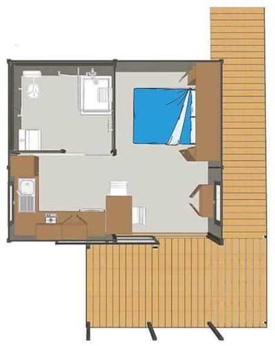 Cabin - Studio Person with reduced mobility