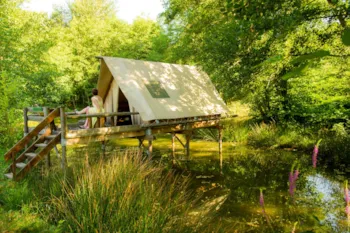 Mietunterkunft - Zelt Robinson - Camping LA FOUGERAIE