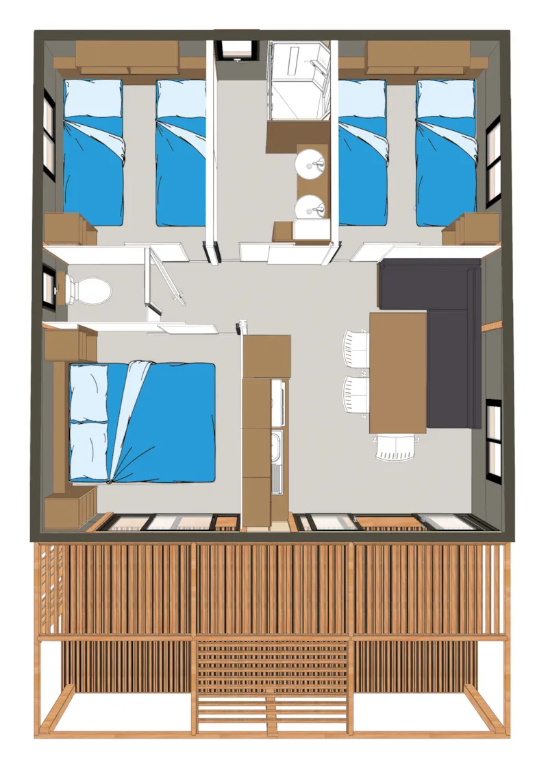 Chalet 6 Personnes 2019