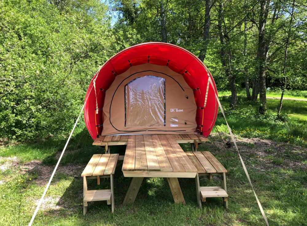 Mietunterkunft - Cocon Etang - Camping LA FOUGERAIE