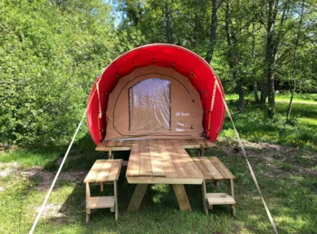 Mietunterkunft - Cocon Etang - Camping LA FOUGERAIE
