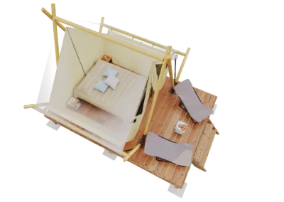 Tente Robinson Seul Au Monde