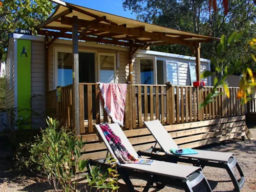Location - Mobil Home Ciela Confort  - 2 Chambres - image n°1 - Camping Le Pommier