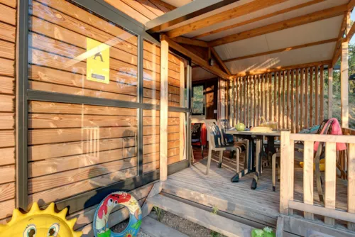 Location - Chalet Ciela Confort - 2 Chambres - image n°5 - Camping Le Pommier