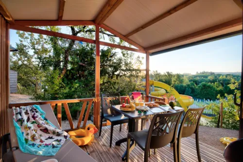 Location - Chalet Ciela Confort - 2 Chambres - image n°4 - Camping Le Pommier