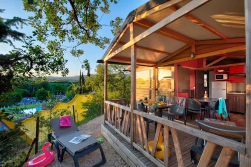 Location - Chalet Ciela Confort - 2 Chambres - image n°3 - Camping Le Pommier