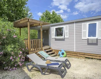 Mietunterkunft - Mobilheim Ciela Confort - 3 Schlafzimmer - Camping Le Pommier