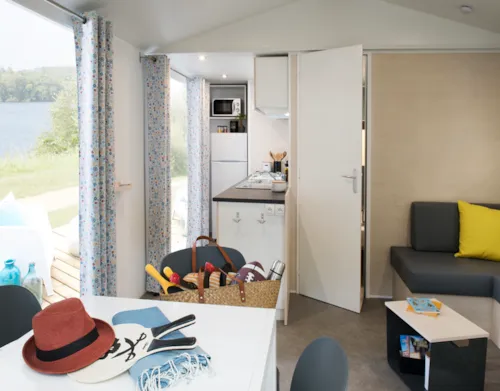 Location - Mobil Home Ciela Privilège - 3 Chambres - Lave-Vaisselle, Barbecue - image n°5 - Camping Le Pommier