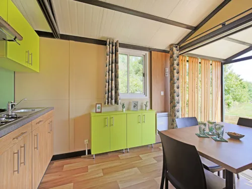 Location - Chalet Ciela Confort - 2 Chambres - image n°6 - Camping Le Pommier