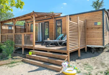 Mietunterkunft - Mobilheim Ciela Privilège - 3 Schlafzimmer - Camping Le Pommier