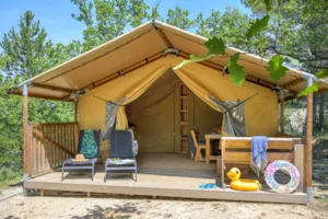  - Tent Ciela Nature - 2 bedrooms (without toilet blocks) - Camping Le Pommier