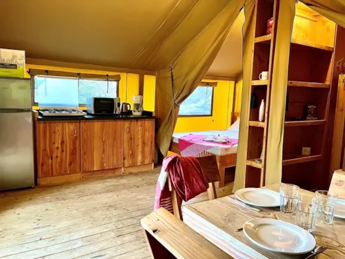 Location - Tente Ciela Nature - 2 Chambres (Sans Sanitaire) - image n°3 - Camping Le Pommier
