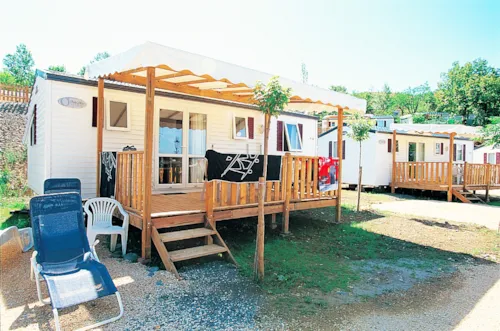 Location - Mobil Home Ciela Confort Compact - 3 Chambres - image n°1 - Camping Le Pommier