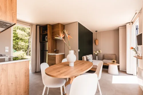 Location - Mobil-Home Ciela Privilège - 2 Chambres - Lave-Vaisselle, Barbecue - image n°3 - Camping Le Pommier