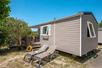 Mietunterkunft - Mobilheim Ciela Confort Compact - 2 Schlafzimmer - Camping Le Pommier