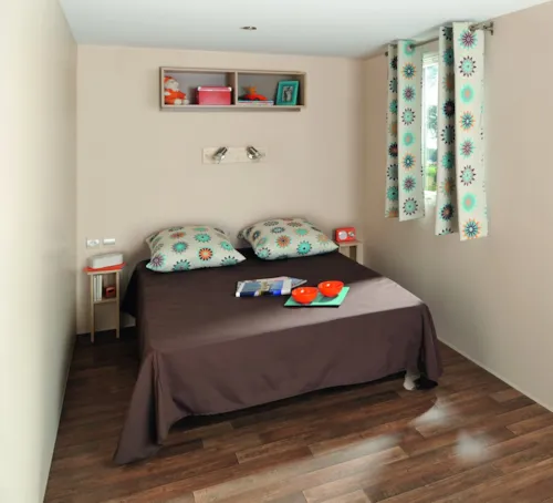 Mietunterkunft - Mobilheim Ciela Confort Compact – 2 Schlafzimmer (4 Erwachsene + 1 Kind) - image n°8 - Camping Le Pommier
