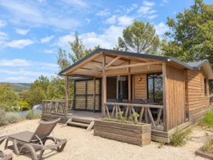 Locatif - Cabin Ciela Confort - 3 bedrooms - Camping Le Pommier