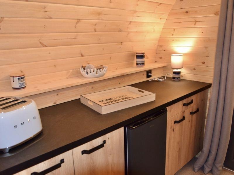 Hébergement Insolite - Tonneau 4pl - sans sanitaires 1/4 Pers.