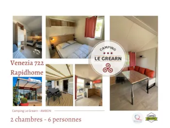 Mietunterkunft - Venezia 722 - Camping Le Grearn