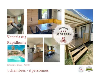 Mietunterkunft - Venezia 813 - Camping Le Grearn
