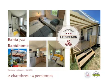 Mietunterkunft - Bahia 72.2 - Camping Le Grearn