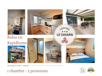 Mietunterkunft - Bahia 531 - Camping Le Grearn