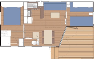 COTTAGE  2 BEDROOMS