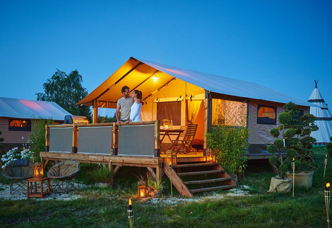 Accommodation - Lodge Victoria- 2 Bedrooms - Camping Seasonova Etang de la Vallée