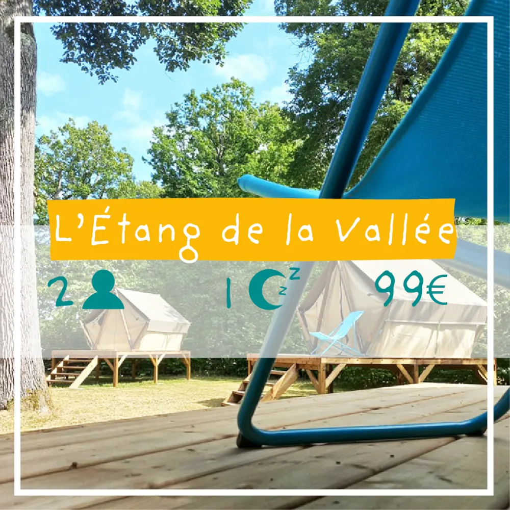 Location - Sejour Slow Life - Camping Seasonova Etang de la Vallée