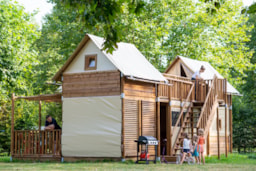 Accommodation - Nid Perché - Camping de Thoissey - Val de Saône