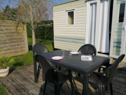 Accommodation - Mobilhome 'Bambi' - Camping Le Moulin des Oies