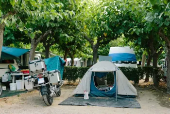 Stellplatz - Stellplatz Standard (40M2) : Auto + Zelt/Wohnwagen Oder Wohnmobil + Strom - Camping La Llosa