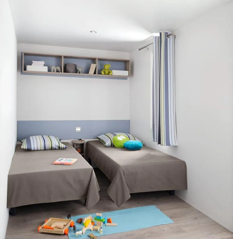 Mobil Home Premium 3 Chambres 38M² + Terrasse Intégrée + Lv + Tv