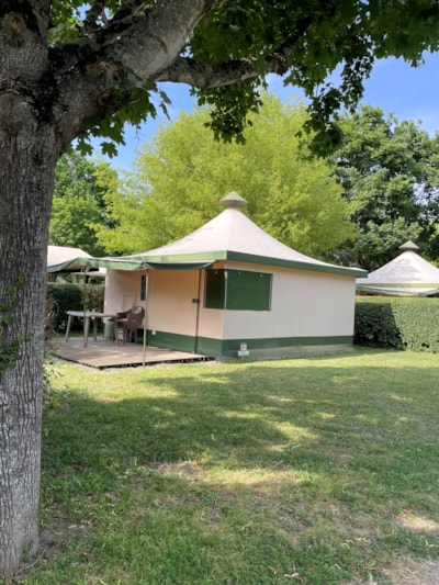 Canvas bungalow Standard 2 bedrooms 25m² (without toilet blocks)