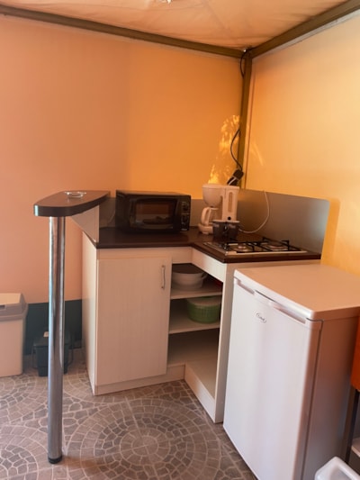 Canvas bungalow Standard 2 bedrooms 25m² (without toilet blocks)
