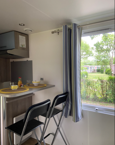 Mobile-home Standard 1 bedroom 18m² + terrace + TV