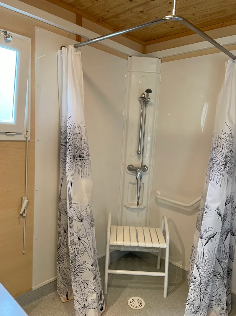 Chalet Confort Pmr 2 Chambres 35M² + Terrasse Intégrée + Tv