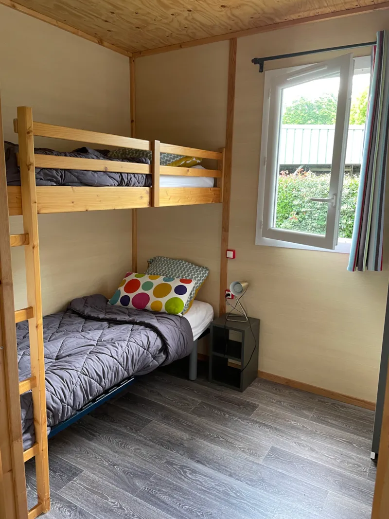 Chalet Confort Pmr 2 Chambres 35M² + Terrasse Intégrée + Tv