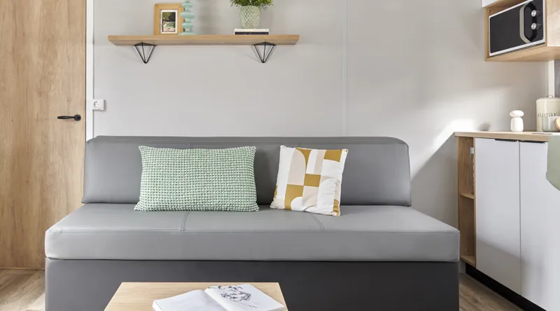 Mobil Home Premium 2 Chambres 32M² + Terrasse Semi - Couverte + Tv + 2 Salles De Bain