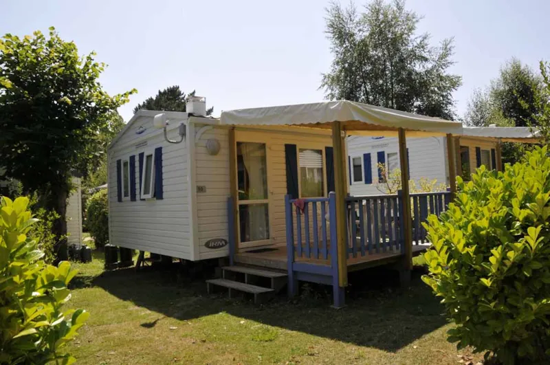 Mobil-Home Confort 31M² - 3 Chambres - Terrasse Couverte 18M² - Tv + Lave-Vaisselle