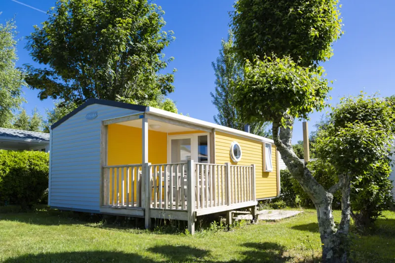 Mobil-Home Confort 28M² - 2 Chambres - Terrasse Semi-Couverte - Tv + Lave-Vaisselle