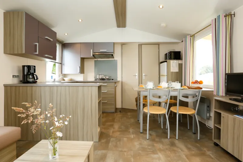 Mobil-Home Standard 39M² - 3 Chambres - Terrasse - Tv