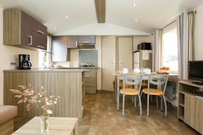 Mobil-home Standard  39m² - 3 bedrooms - Terrace - TV — 2